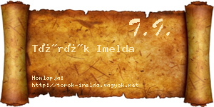 Török Imelda névjegykártya